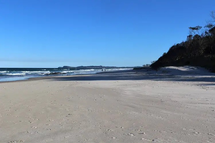 Seven Mile Beach at Broken Head, NSW.