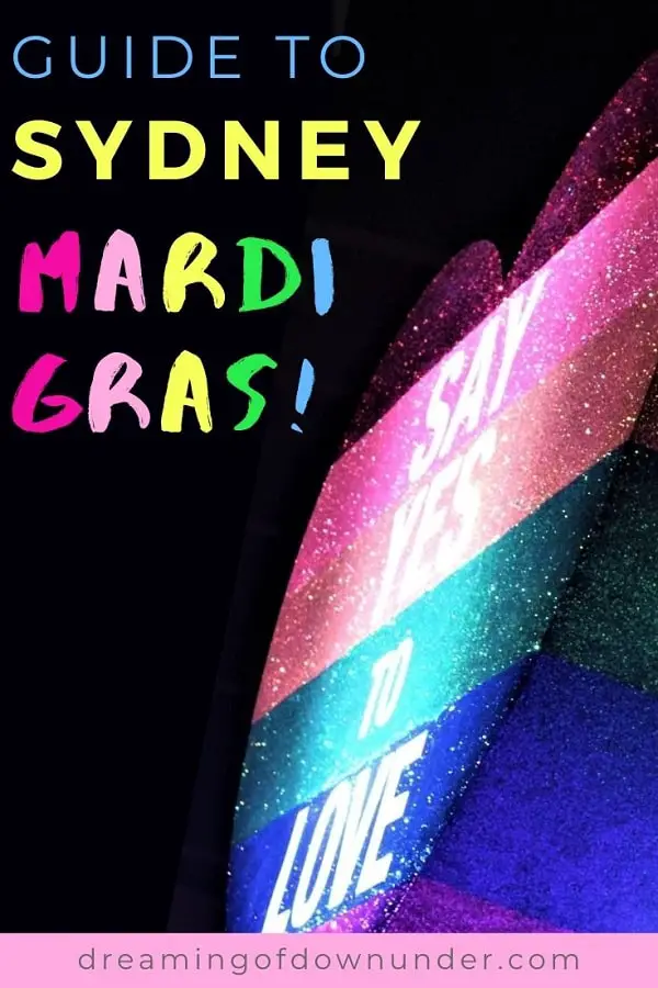 Guide to Mardi Gras Sydney.