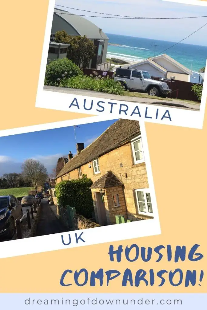 Compare houses in Australia vs homes in the UK: design, architecture, heating and gardens.