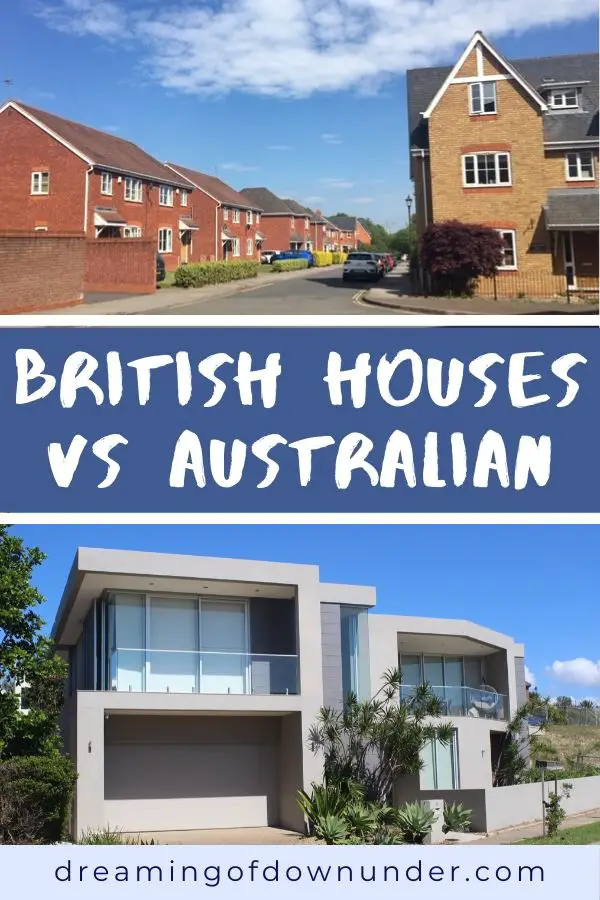 A comparison of UK vs Australian homes.