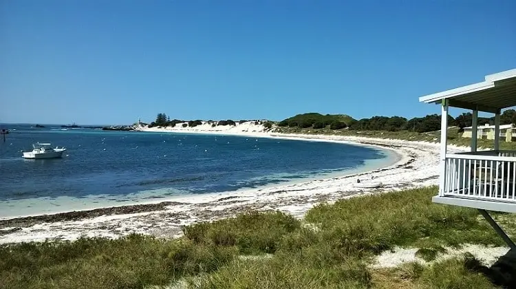 Holiday cottages at Longreach Bay, WA.