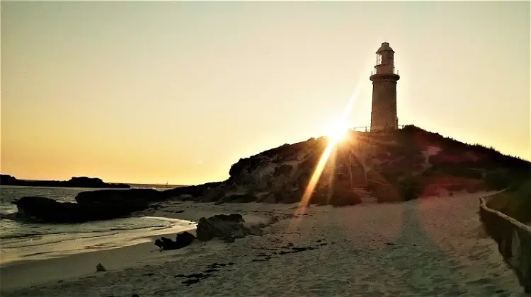 Pinky Beach and Bathurst Lighthouse, WA.
