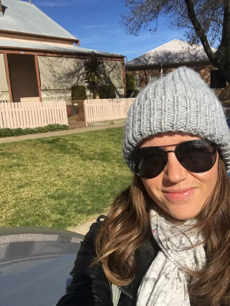 Lisa Bull, creator or Australian travel blog Dreaming of Down Under, finding things to do in Orange NSW.