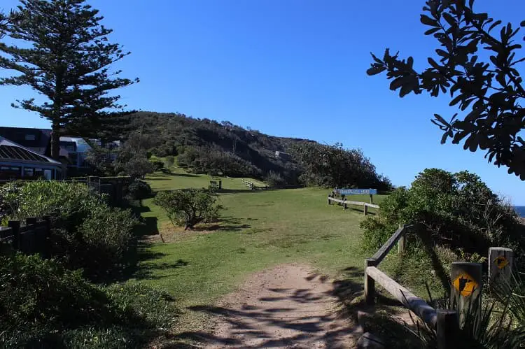 Bangalley Reserve in Avalon, Sydney.