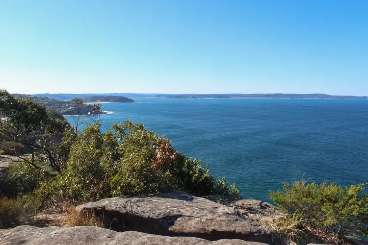 Views of the Central Coast and Palm Beach from Bangalley Head walking track.