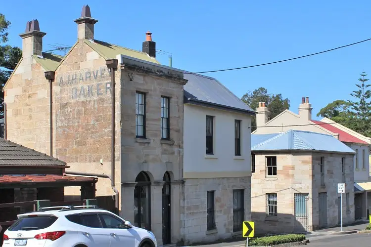 19th century Colonial houses in Balmain, Sydney.