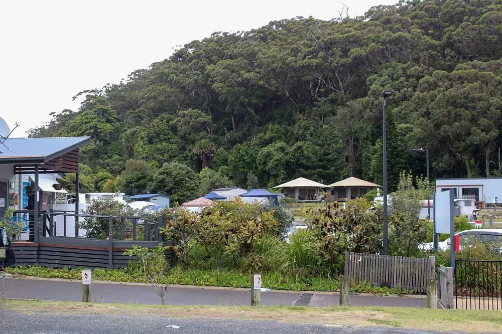 Reflections Caravan Park in Seal Rocks.