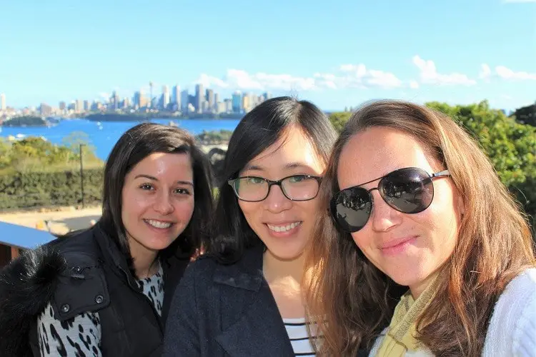 Expat ladies at Taronga Zoo in Sydney.