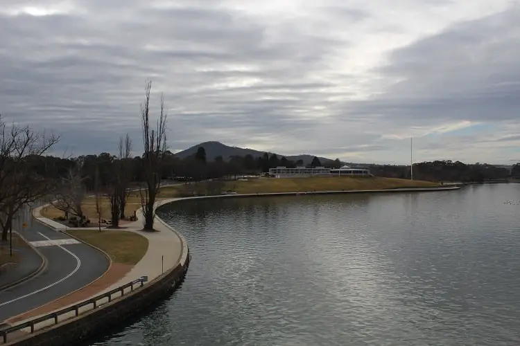 Lake Burley-Griffin in Australian Capital Territory.