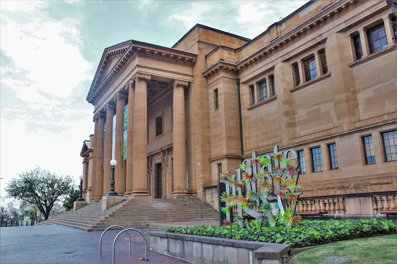 The beautiful State Library of New South Wales in Sydney.