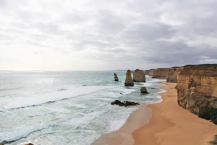 The 12 Apostles on the Great Ocean Road, Victoria.