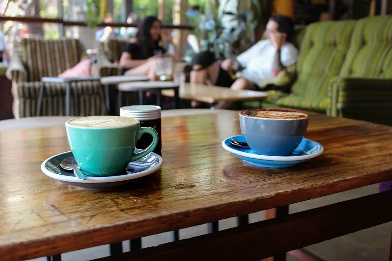 Cafe in Fitzroy, Melbourne.