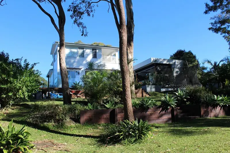 A modern home on Sydney's Lower North Shore.