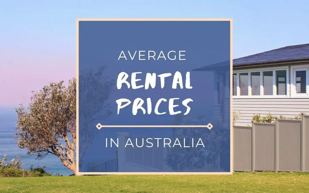 Find out the average rent in Australia per month for 2022 in each city.