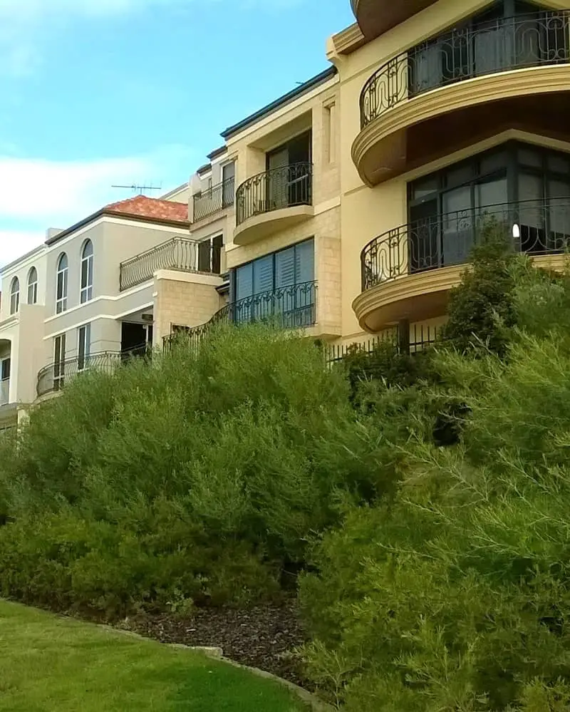 Beautiful apartments in East Perth, Australia.