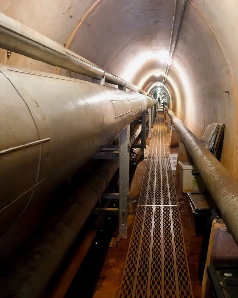 WW2 Oil Storage Tunnels in Darwin, a fun tourist attraction.