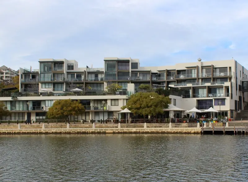 Units above restaurants in East Perth.